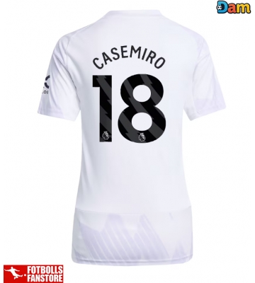 Manchester United Casemiro #18 Bortatröja Dam 2025-26 Kortärmad